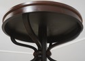 L72445: DREXEL Round French Empire Mahogany Inlaid
