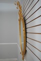 72418: CARVERS GUILD Oval Gold Gilt Wall Mirror