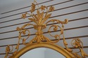 72418: CARVERS GUILD Oval Gold Gilt Wall Mirror