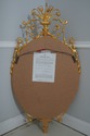 72418: CARVERS GUILD Oval Gold Gilt Wall Mirror