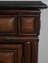 72451: Pair Of THOMASVILLE Ernest Hemingway Rattan