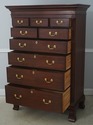 72420: HENKEL HARRIS Cherry 9 Drawer Tall Chest