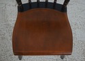 L72426: Set of 6 HITCHCOCK Painted Dining Chairs