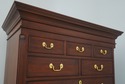 72420: HENKEL HARRIS Cherry 9 Drawer Tall Chest