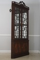 72436: HENKEL HARRIS Chippendale Mahogany Corner C
