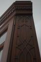 72436: HENKEL HARRIS Chippendale Mahogany Corner C