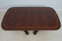 L72448: HENREDON Mahogany Double Pedestal Inlaid D