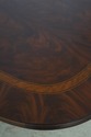L72448: HENREDON Mahogany Double Pedestal Inlaid D