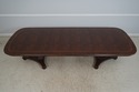 L72448: HENREDON Mahogany Double Pedestal Inlaid D