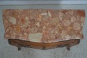 L72406: Vintage French Louis XV Style Bombe Marble
