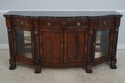 72447: HENREDON Marble Top Mahogany Sideboard Serv