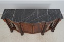 72447: HENREDON Marble Top Mahogany Sideboard Serv