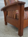 72454: STICKLEY Mission Cherry Morris Chair & Otto