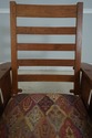 72454: STICKLEY Mission Cherry Morris Chair & Otto
