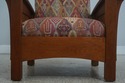72454: STICKLEY Mission Cherry Morris Chair & Otto