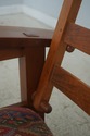 72454: STICKLEY Mission Cherry Morris Chair & Otto