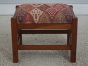 72454: STICKLEY Mission Cherry Morris Chair & Otto
