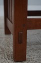 72454: STICKLEY Mission Cherry Morris Chair & Otto