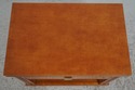 72457: Pair HICKORY White 1 Drawer Tiger Maple Inl