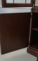 67791: EJ VICTOR Highly Inlaid Breakfront Bookcase