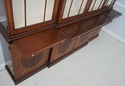 67791: EJ VICTOR Highly Inlaid Breakfront Bookcase