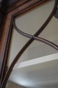 67791: EJ VICTOR Highly Inlaid Breakfront Bookcase