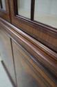 67791: EJ VICTOR Highly Inlaid Breakfront Bookcase