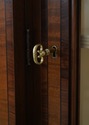 67791: EJ VICTOR Highly Inlaid Breakfront Bookcase