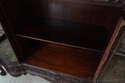 F67609: Antique Victorian Carved Mahogany Curio Di