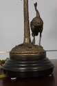 LF55055EC: Castillian Bronze Ostrich Table Lamp