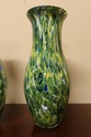 LF39383EC: Mid Century Modern Art Glass Vases