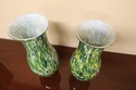 LF39383EC: Mid Century Modern Art Glass Vases