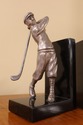 LF40434EC: SIGNATURE STATUARY Silver Bronze Golfer