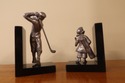 LF40434EC: SIGNATURE STATUARY Silver Bronze Golfer