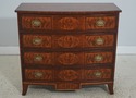 L72186: THEODORE ALEXANDER Bow Front Mahogany Ches