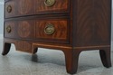 L72186: THEODORE ALEXANDER Bow Front Mahogany Ches