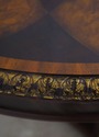 L72194: MAITLAND SMITH Round Inlaid Mahogany Cente