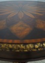 L72194: MAITLAND SMITH Round Inlaid Mahogany Cente