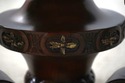 L72194: MAITLAND SMITH Round Inlaid Mahogany Cente