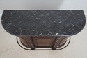 72221:  Marble Top Free-Standing Bar With  Wine Ra