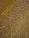 72209:  Arts And Crafts Style Solid Oak Slat Back 