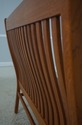 72209:  Arts And Crafts Style Solid Oak Slat Back 