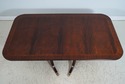L72188: HENKEL HARRIS Inlaid Flame Mahogany Dining