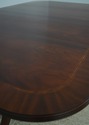L72188: HENKEL HARRIS Inlaid Flame Mahogany Dining