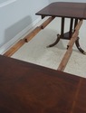 L72188: HENKEL HARRIS Inlaid Flame Mahogany Dining