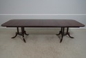 L72188: HENKEL HARRIS Inlaid Flame Mahogany Dining