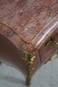 L72242: Vintage Louis XV Style Marquetry Bombe Mar