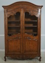 71905: Walnut Country French Two-Door Armoire Ward