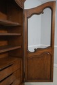 71905: Walnut Country French Two-Door Armoire Ward