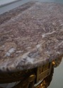 72255: Pair Of French Louis XV Style Marble Top Wa